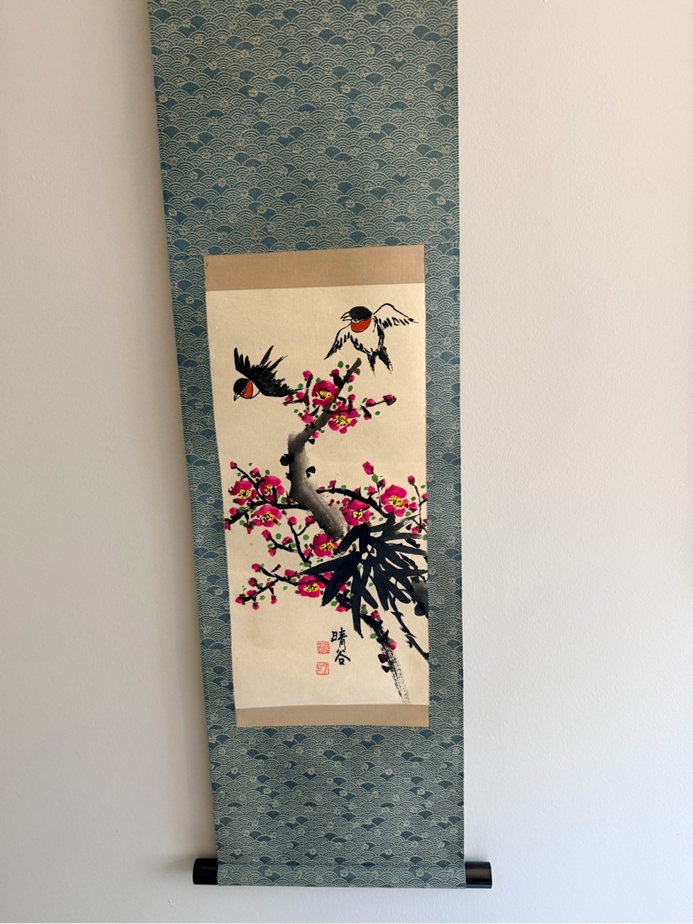 Vintage Chinese Hanging Scroll